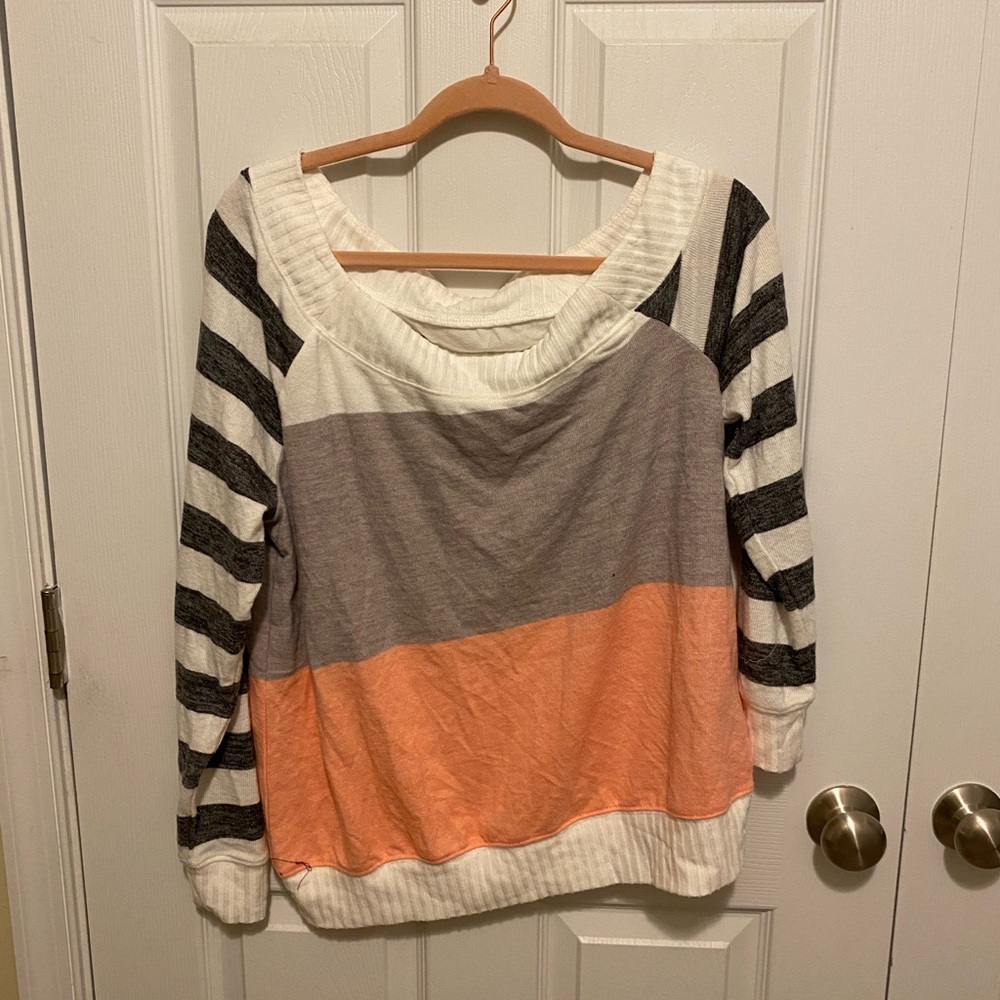 Torrid 00x 10 M/L Off-shoulder Super Soft Plush Sweater
